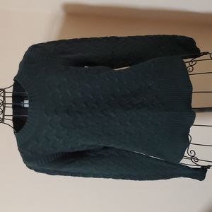 J Crew green sweater size S